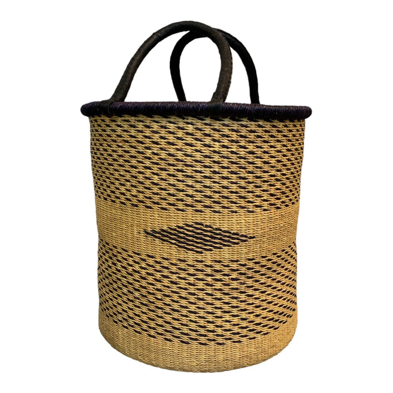 Woven Black Monochrome XL Basket