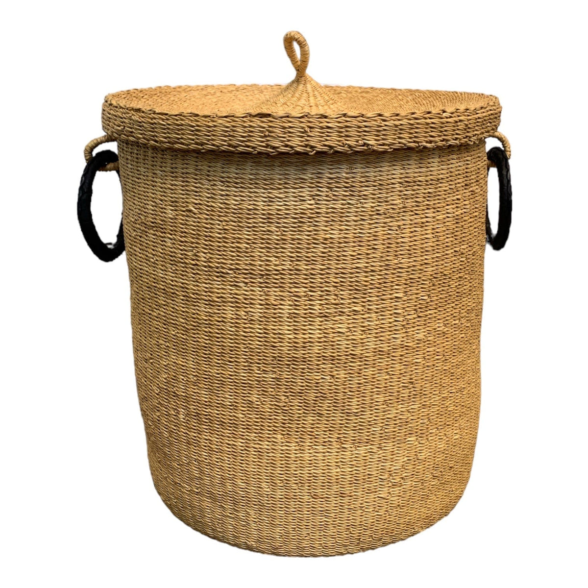 Woven-Natural-Large-Basket-with-Lid Little & Fox