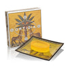 Exotic Sicilian themed soap and glass soap dish.