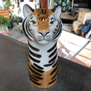 Tiger Flower Vase