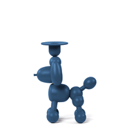 Can-Dolly Candleholder Grey/Blue