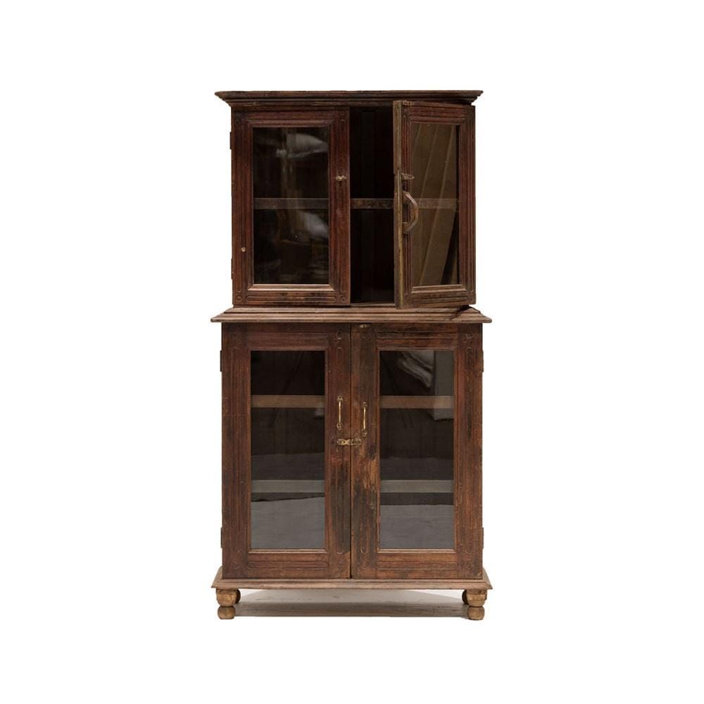 Original Wooden 2 Piece Cabinet