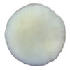 Sheepskin Stool Pad White