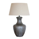 Bombay Urn Aged Pewter Lamp Base