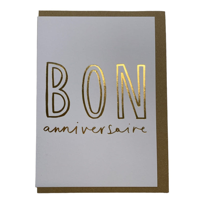 Bon Anniversaire Birthday Card