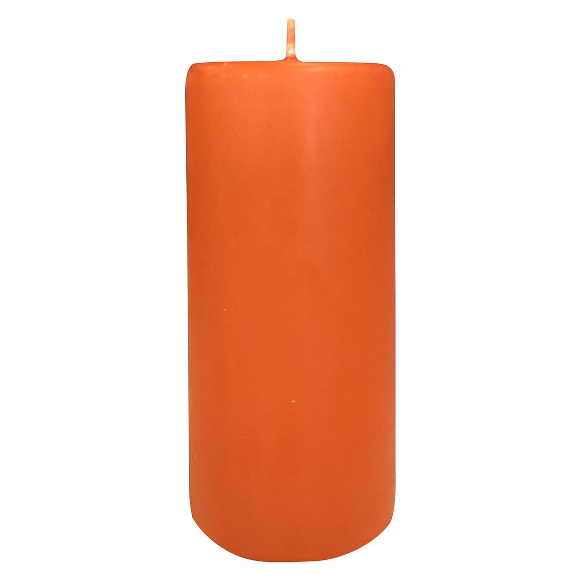 Orange Pillar Candle 150mm