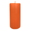 Orange Pillar Candle 150mm