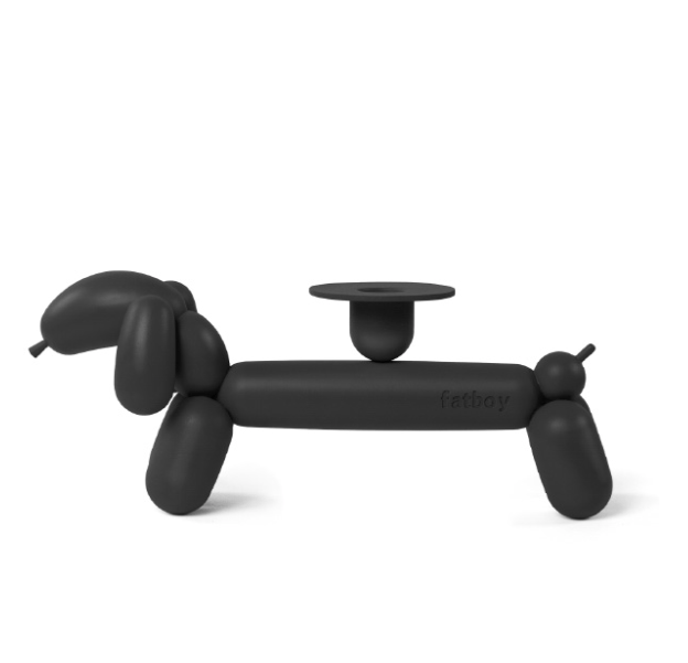 Can-Dog Candleholder Anthracite