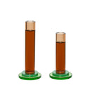 Comet Candlesticks Amber