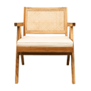 Crusoe Mara Teak Armchair Natural