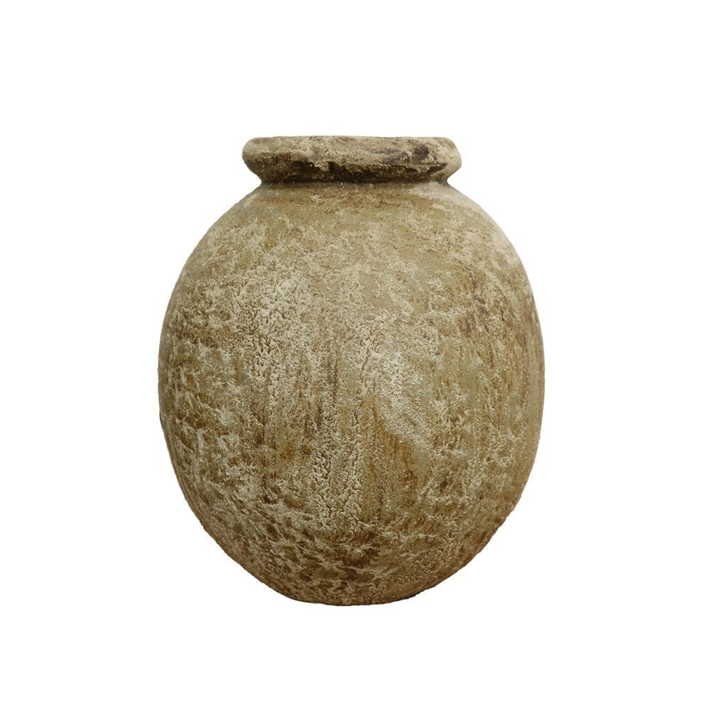 Earthenware Round Natural Pot
