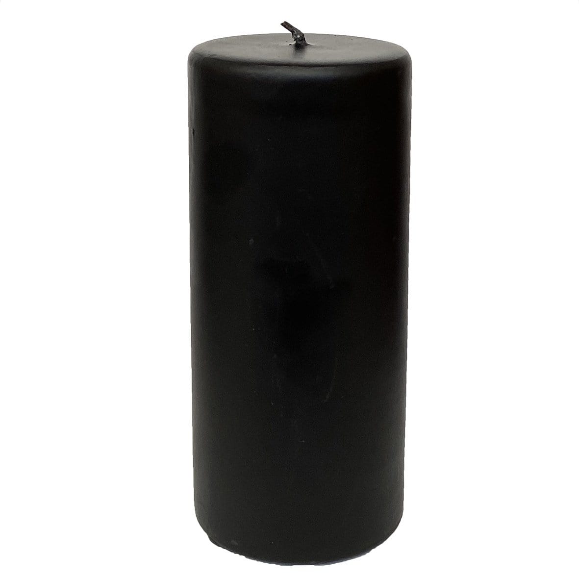 Black Pillar Candle 150mm