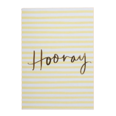 Hooray Stripes Card