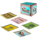 Carretto Tin of 5 Glass Plates