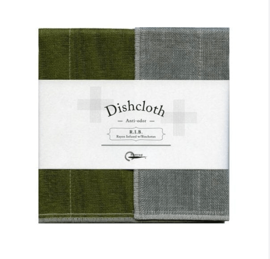 Japanese NaWrap Dish Cloth - Moss/Green
