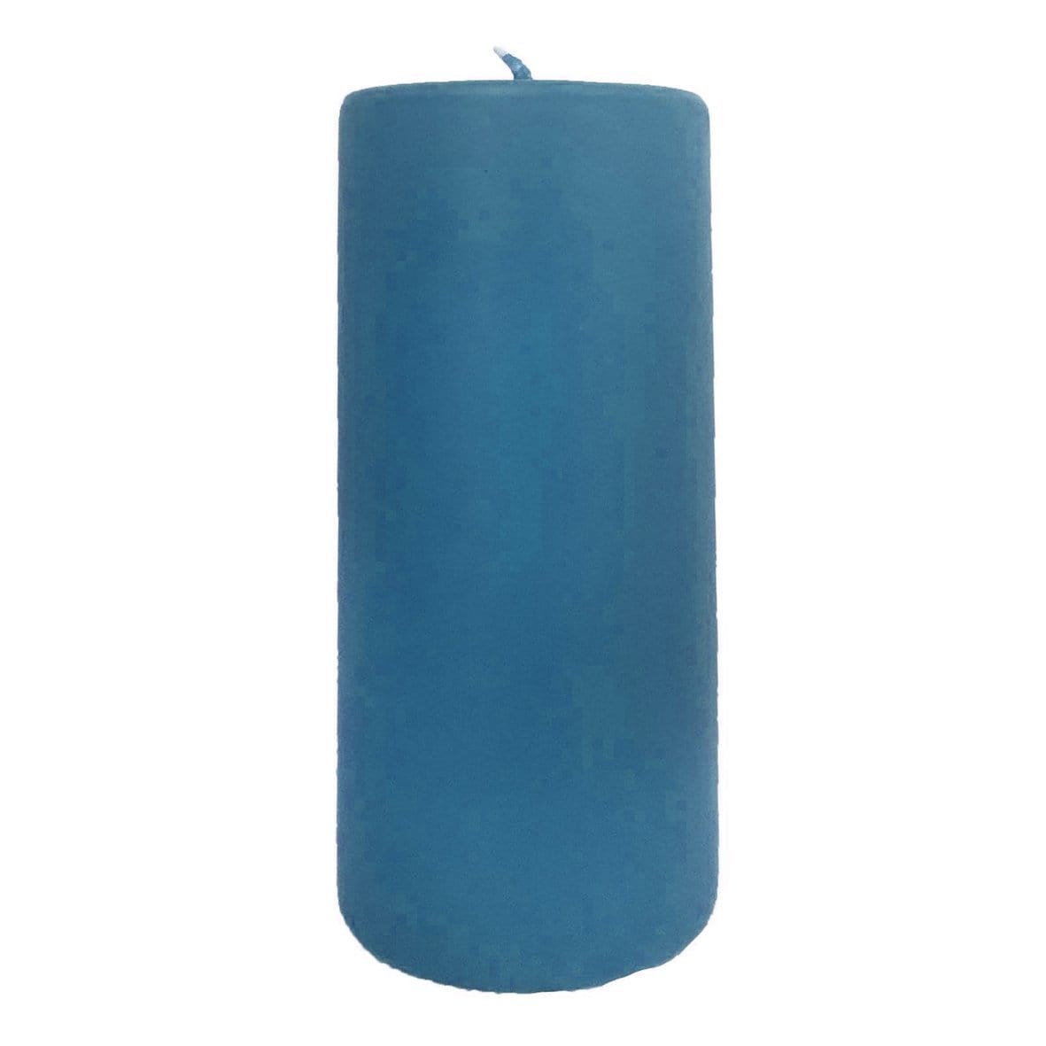 Lake Blue Pillar Candle 150mm