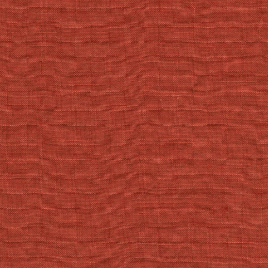 Lonan Burnt Orange Linen Fabric