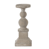 Pedestal Candle Holder Cement Small