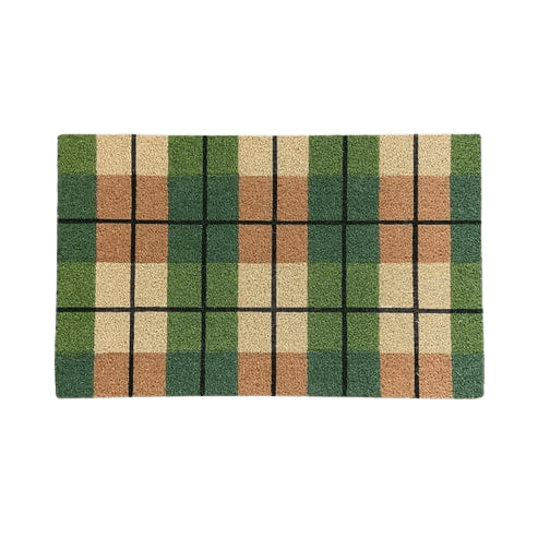 Coir Plaid Doormat