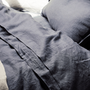 Ravello Linen Duvet Cover King Denim