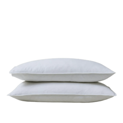 Ravello Linen Standard Pillowcase Pair White