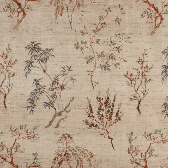 Zen Embroidered Fabric